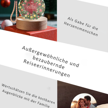 Yuna 3D-Kristallkugel - Video-Fotoalbum